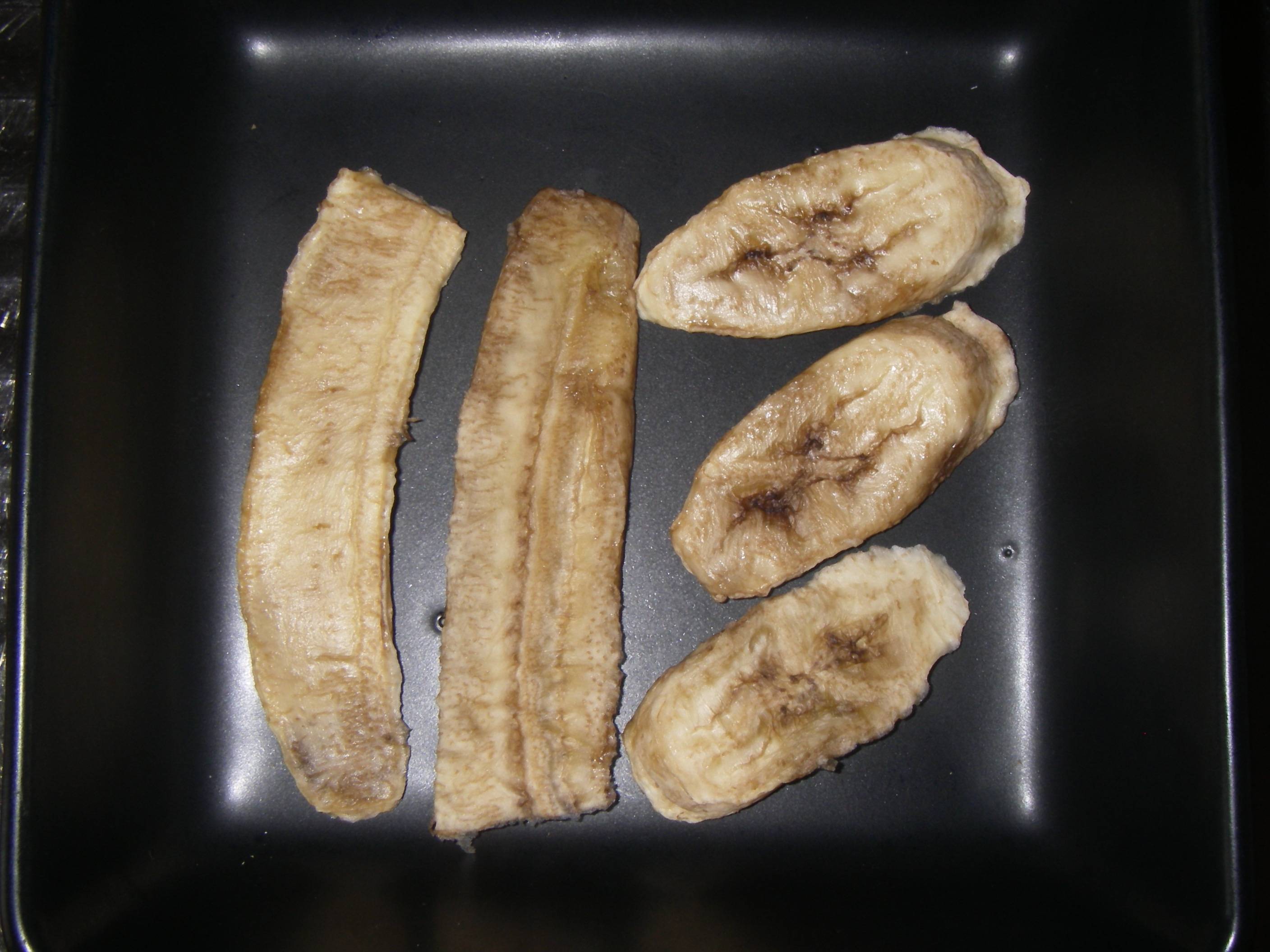 干しバナナの作り方　セミドライの干しバナナ